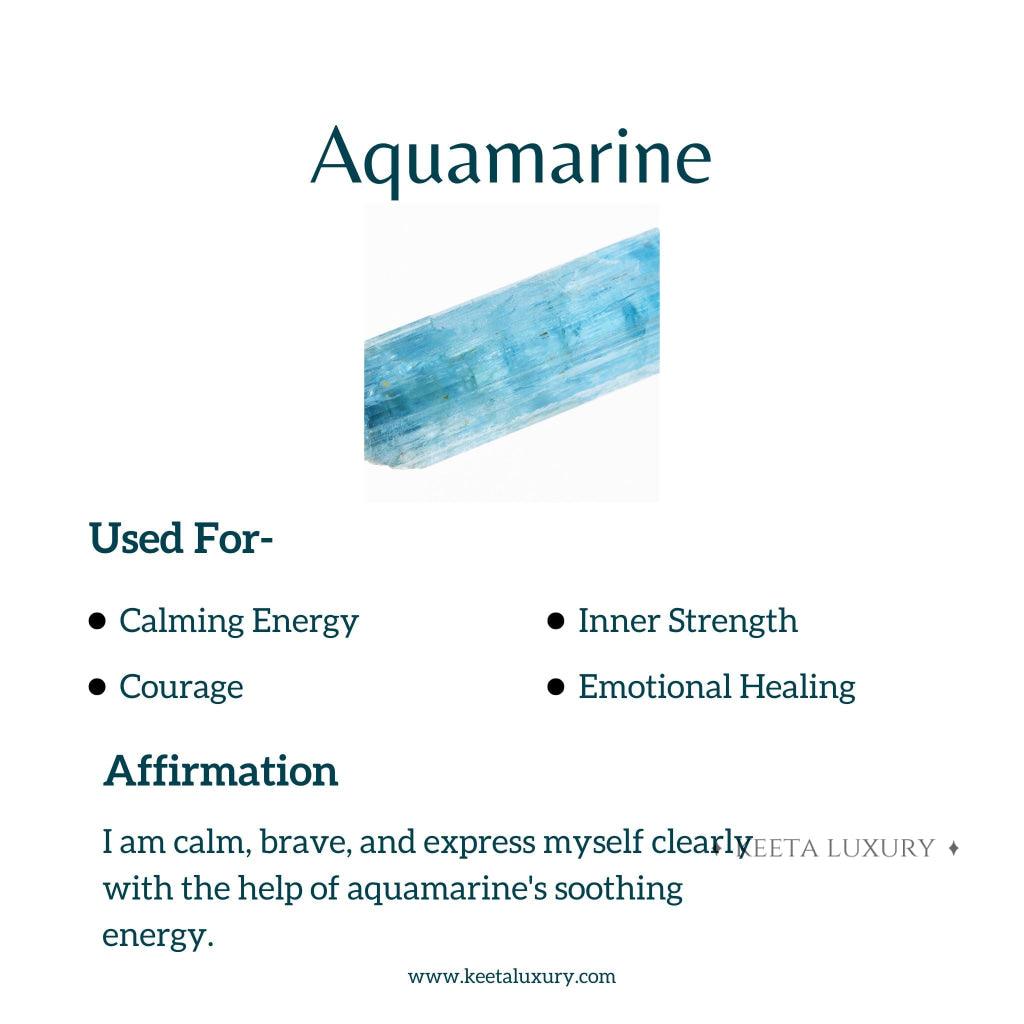 Raw Regency - Aquamarine Earrings -