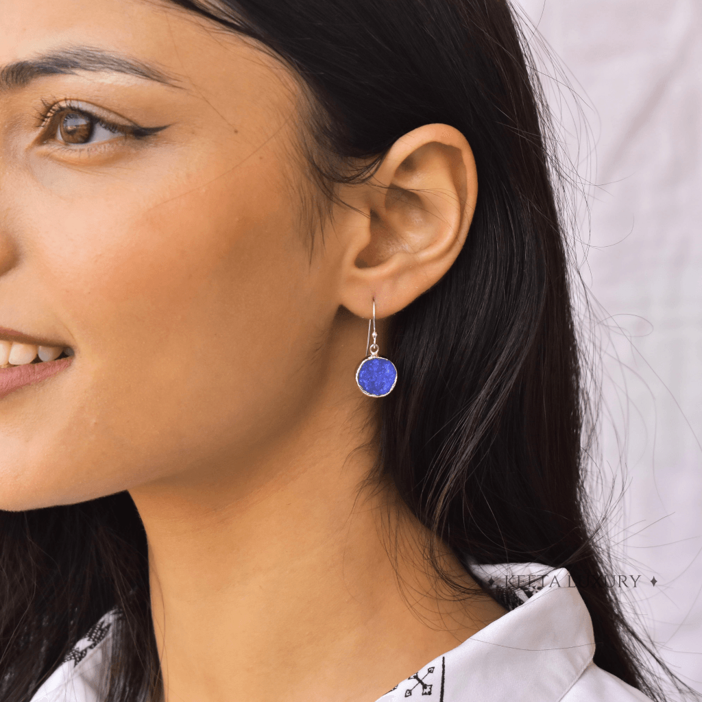 Rawnetic - Lapis Lazuli Earrings -