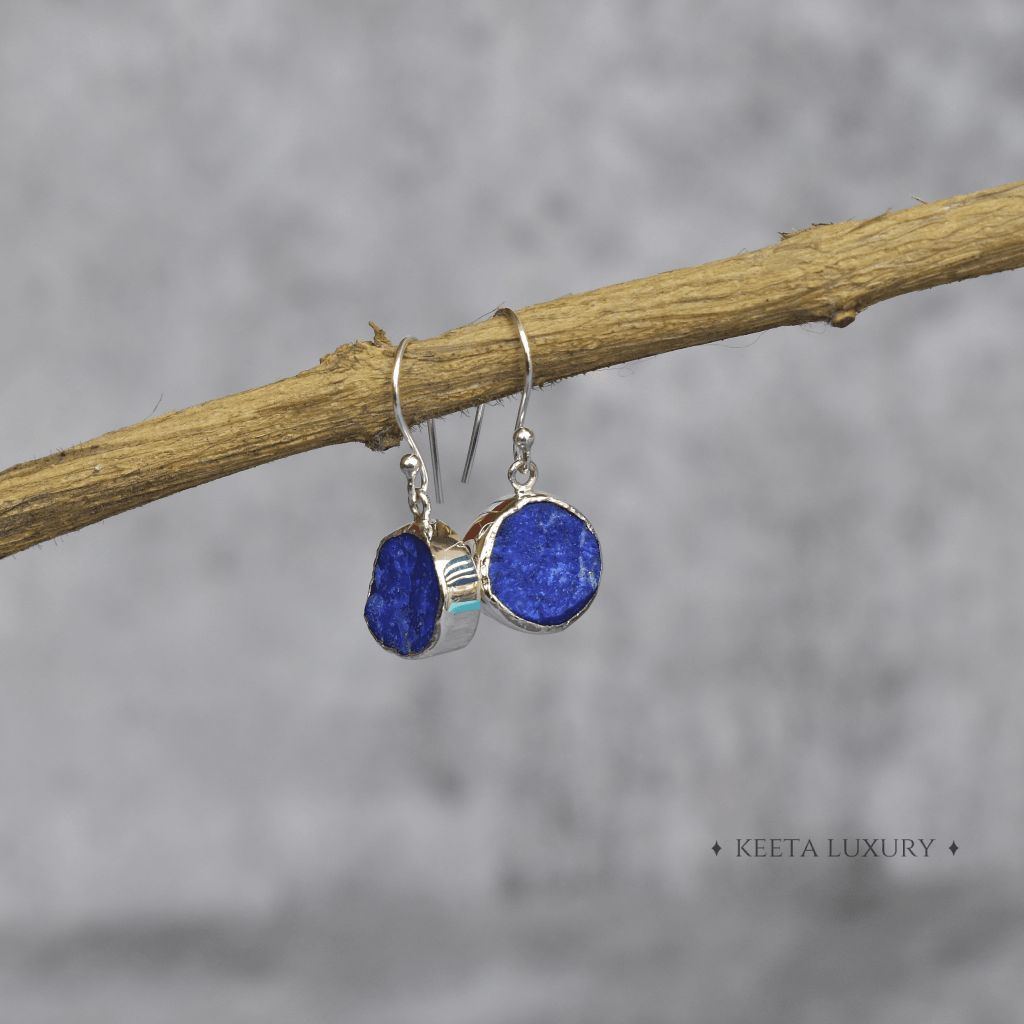 Rawnetic - Lapis Lazuli Earrings -