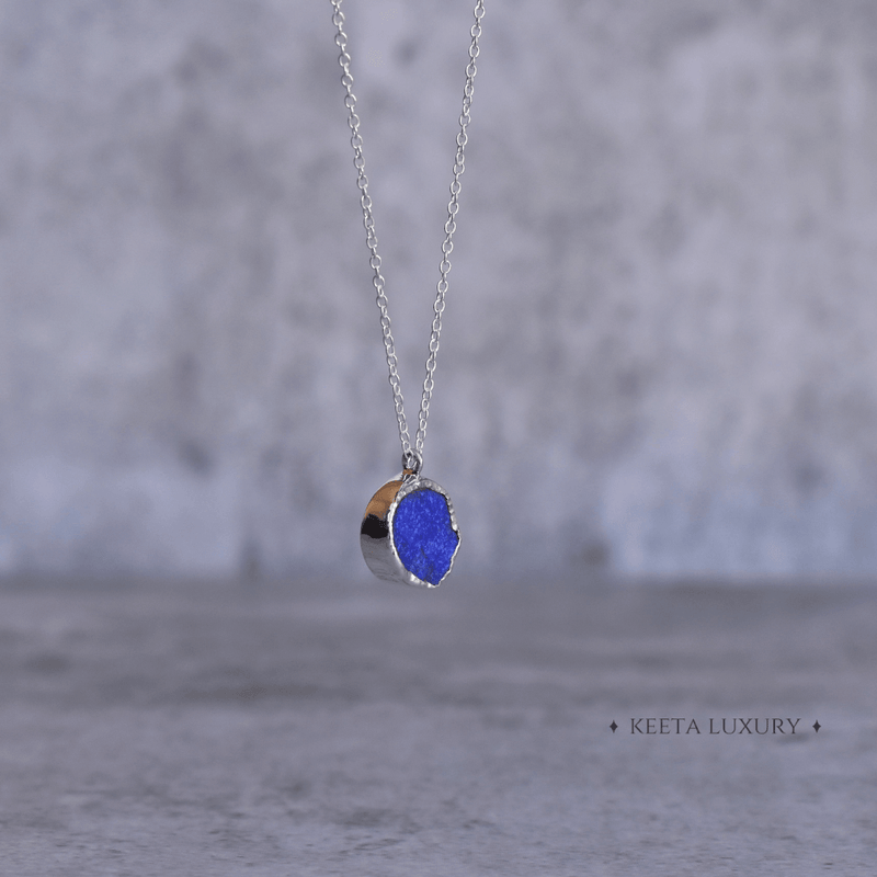 Rawnetic - Lapis Lazuli Necklace 18 Inches Necklace