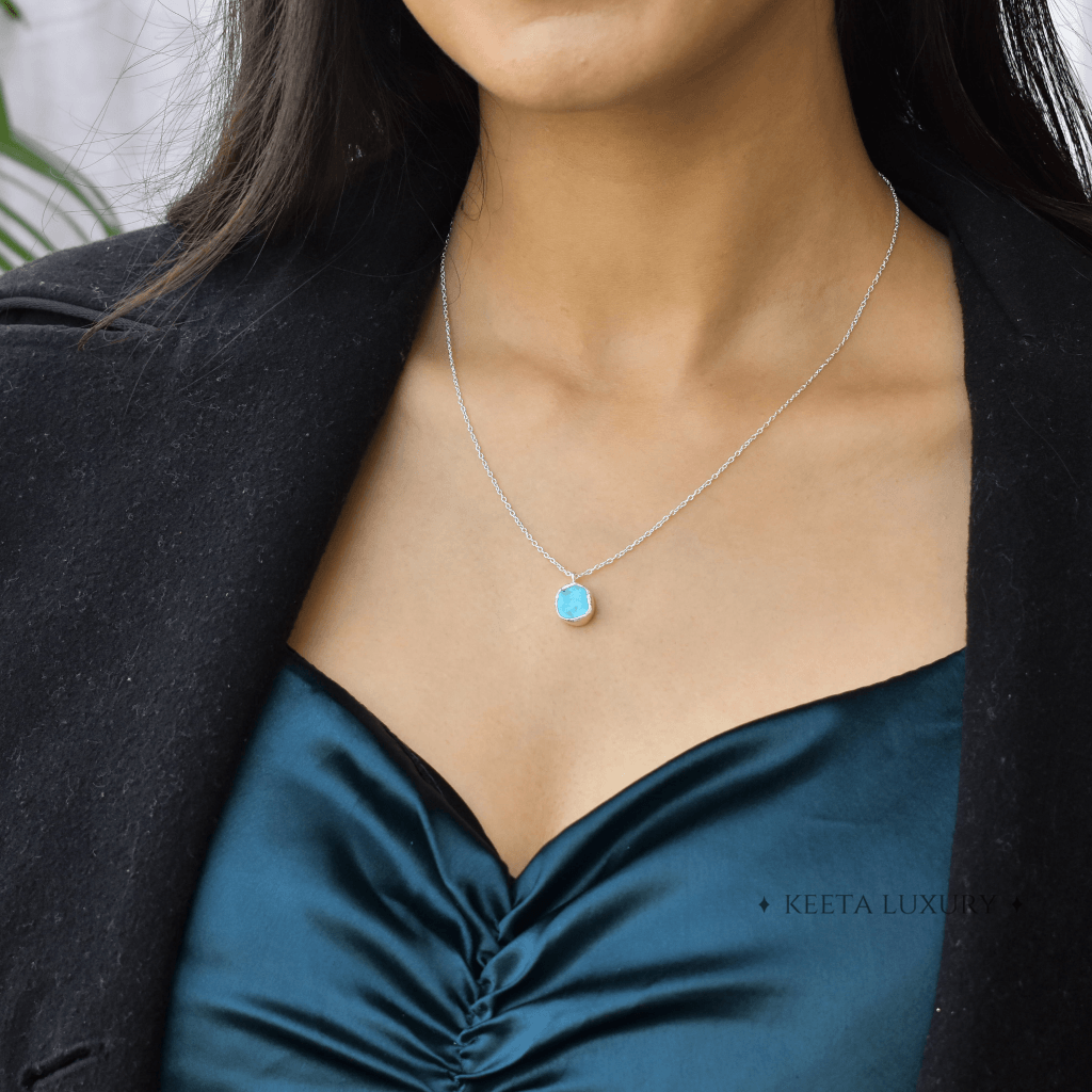 Rawnetic - Turquoise Necklace -