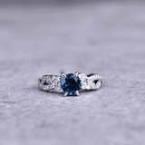 Regal Treasure - Blue Topaz Ring - KEETA LUXURY