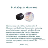 Rise And Shine - Black Onyx And Moonstone Bracelets Bracelets