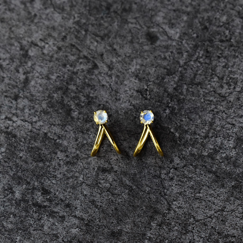 Rockstar - Moonstone Studs -