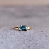 Royal Elegance - Blue Topaz Ring