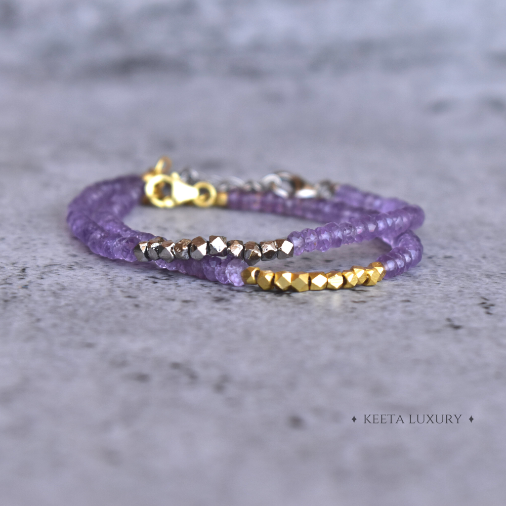 Serenity - Amethyst Bracelets -
