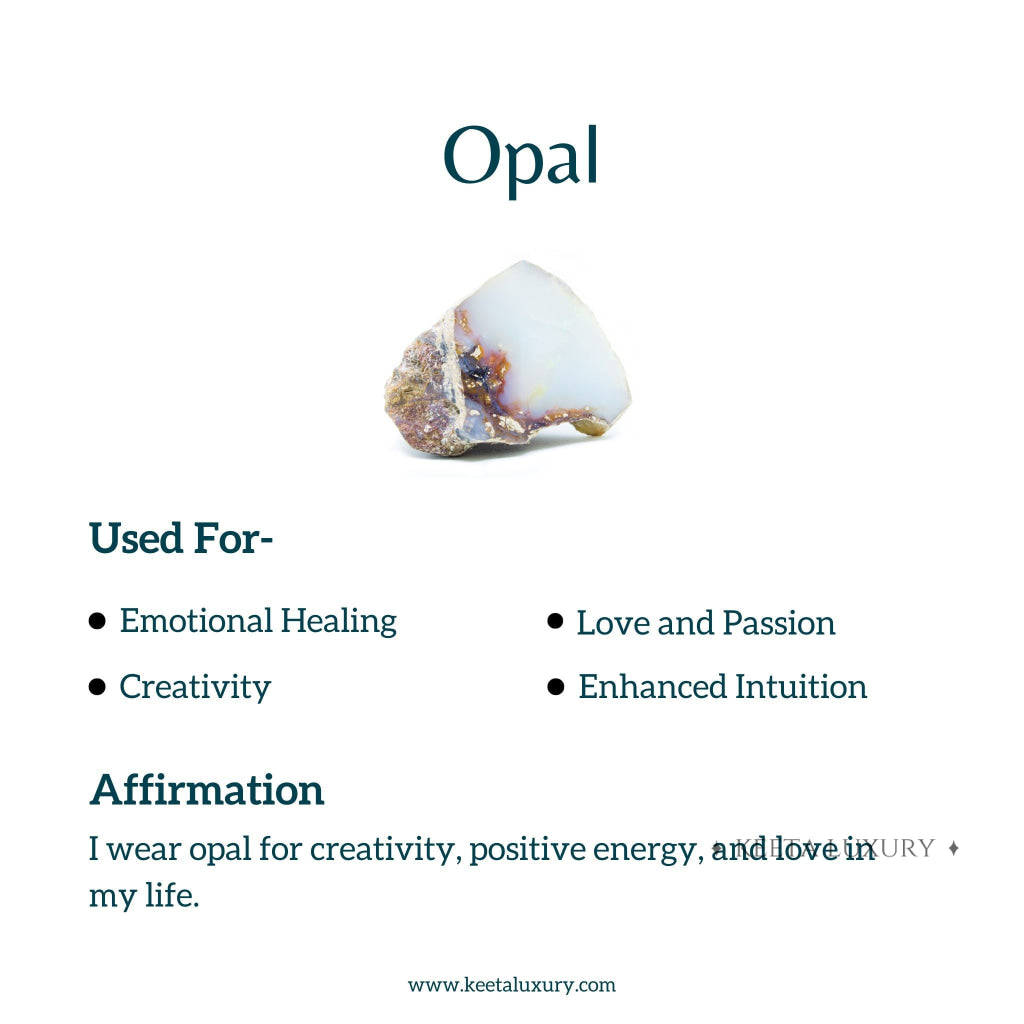 Simplicity Spell - Opal Necklace -