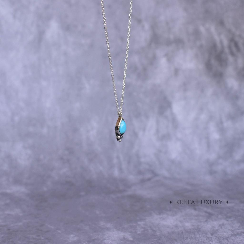Simplicity Spell - Turquoise Necklace -