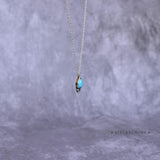 Simplicity Spell - Turquoise Necklace Necklace