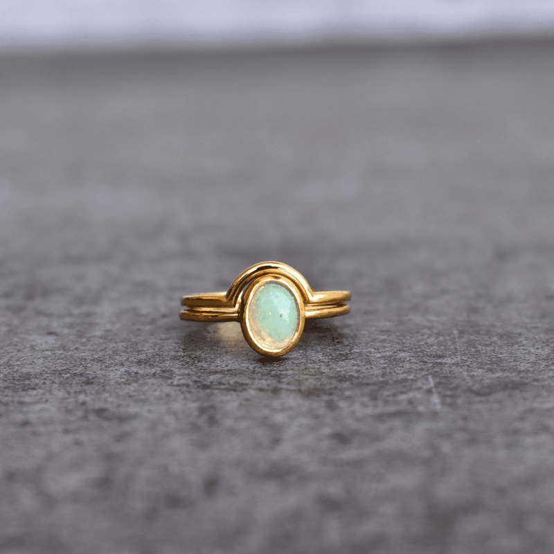 Stackable Bundle - Opal Ring