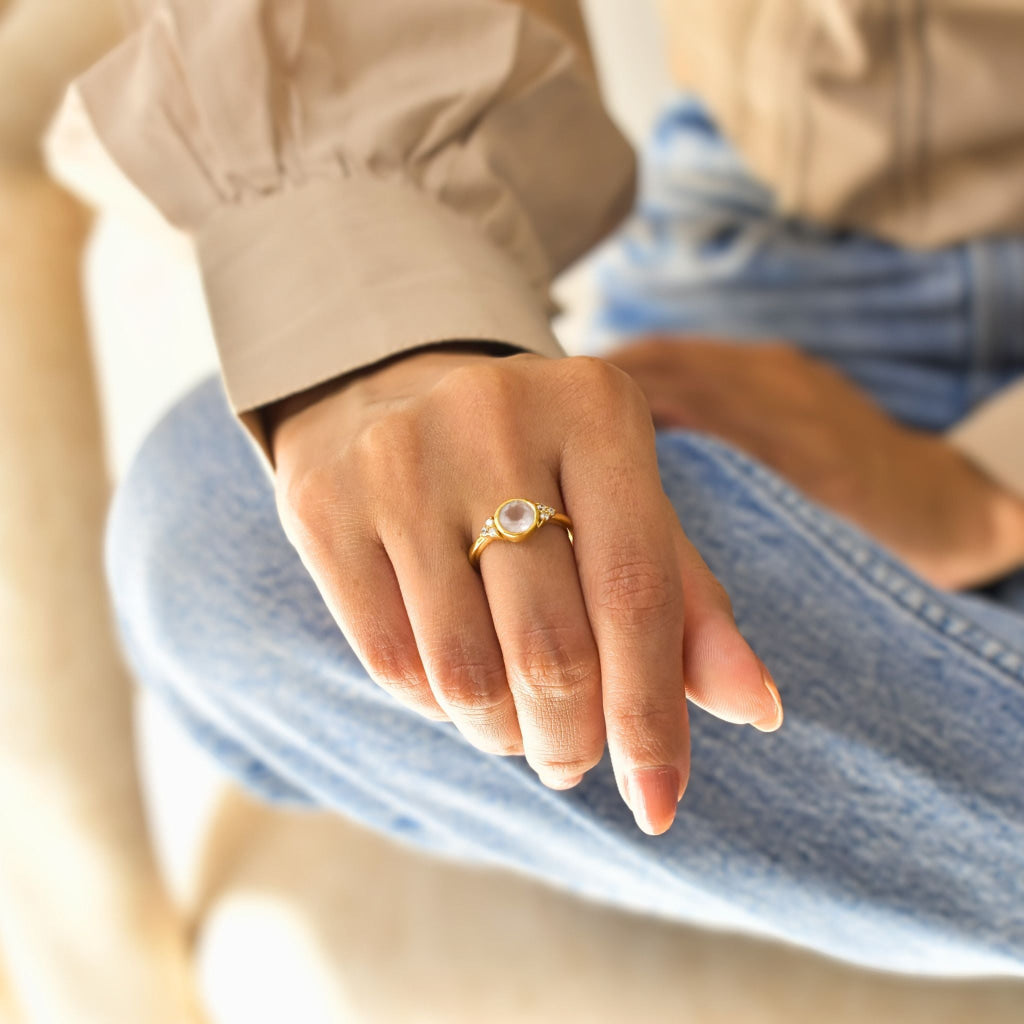 Starlight - Quartz Ring Rings