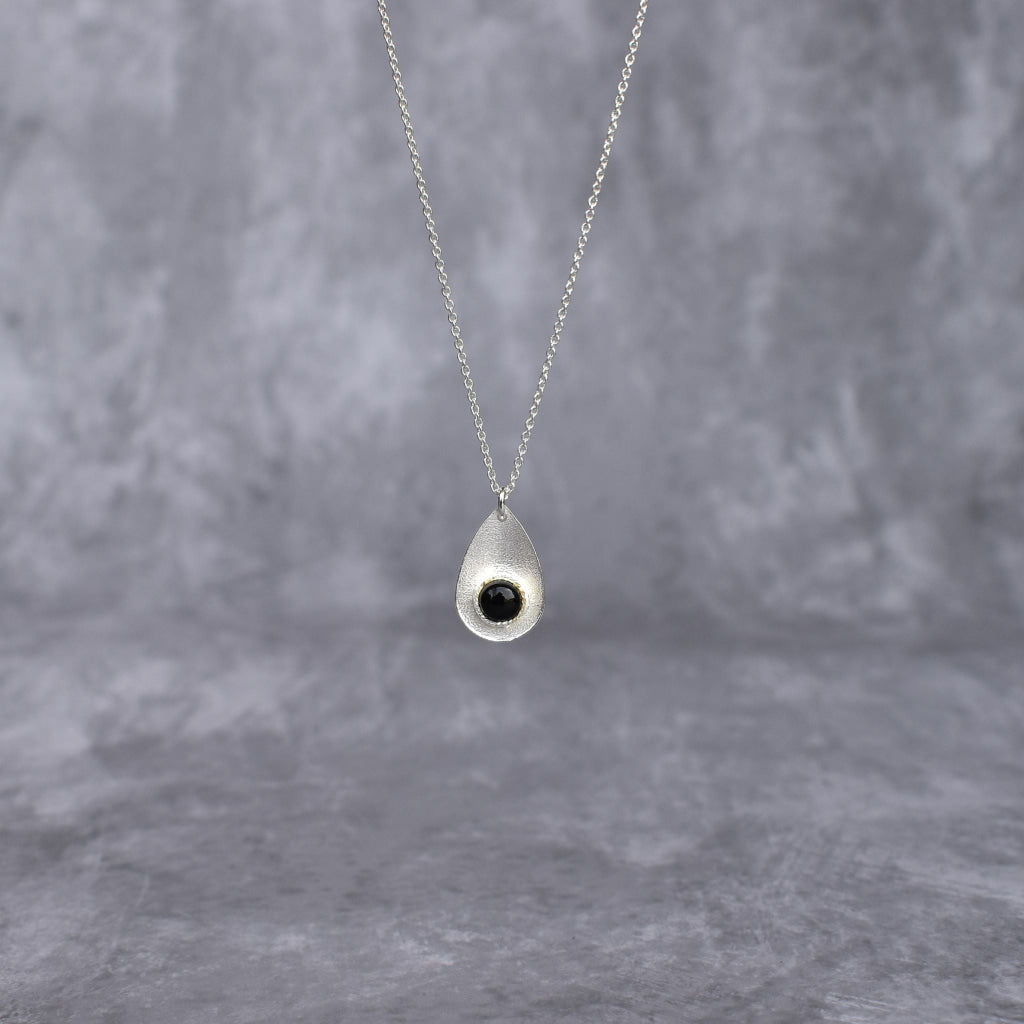 Subtle Elegance - Black Onyx Necklace -