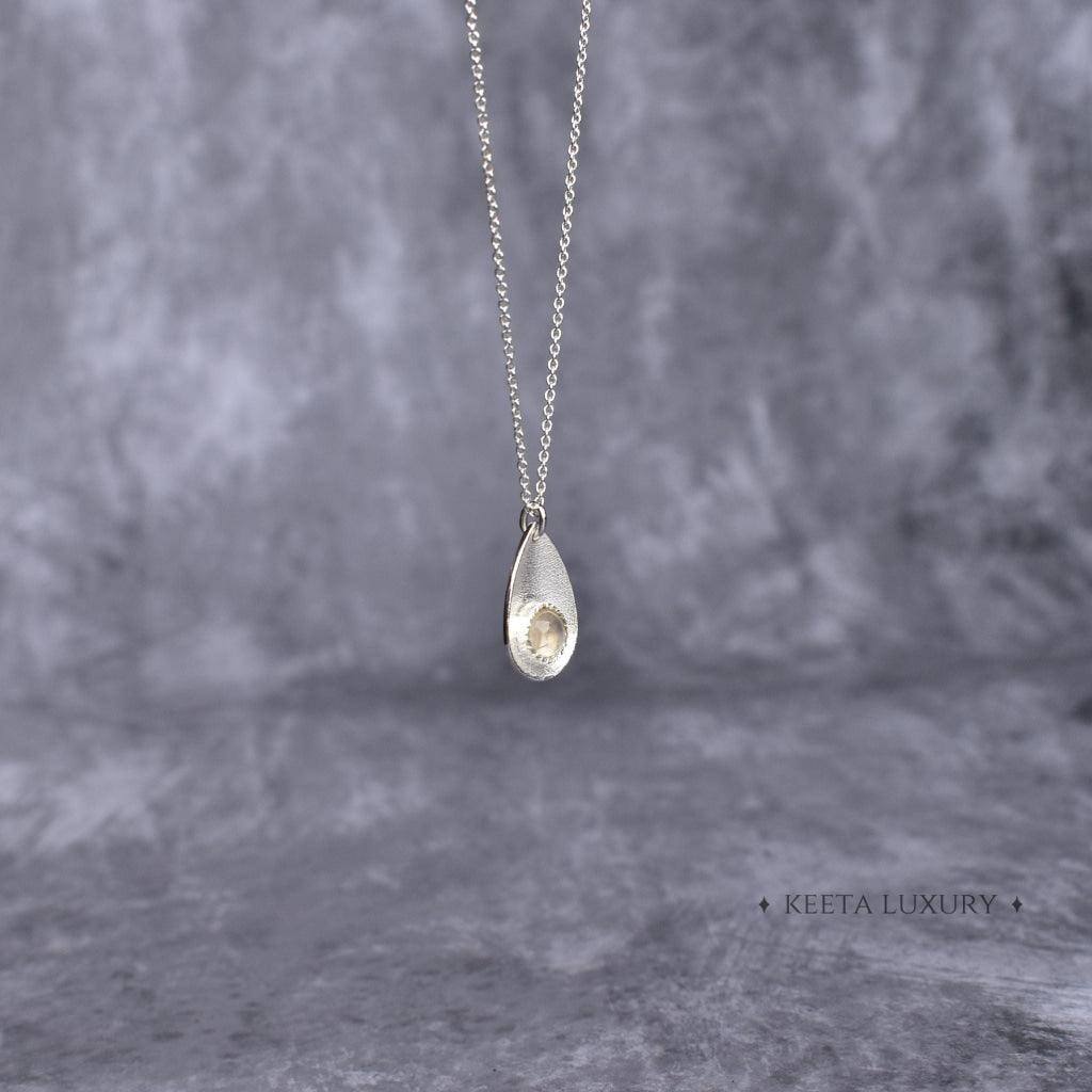 Subtle Elegance - Moonstone Necklace -