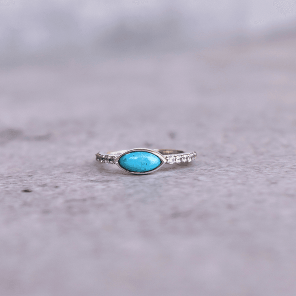 Subtle Elegance - Turquoise Ring - KEETA LUXURY