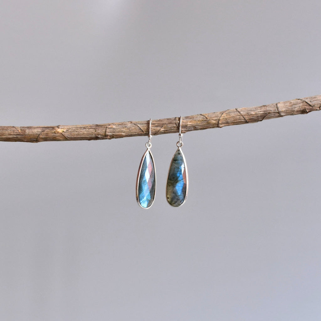 Sway Drops - Labradorite Earrings Earrings