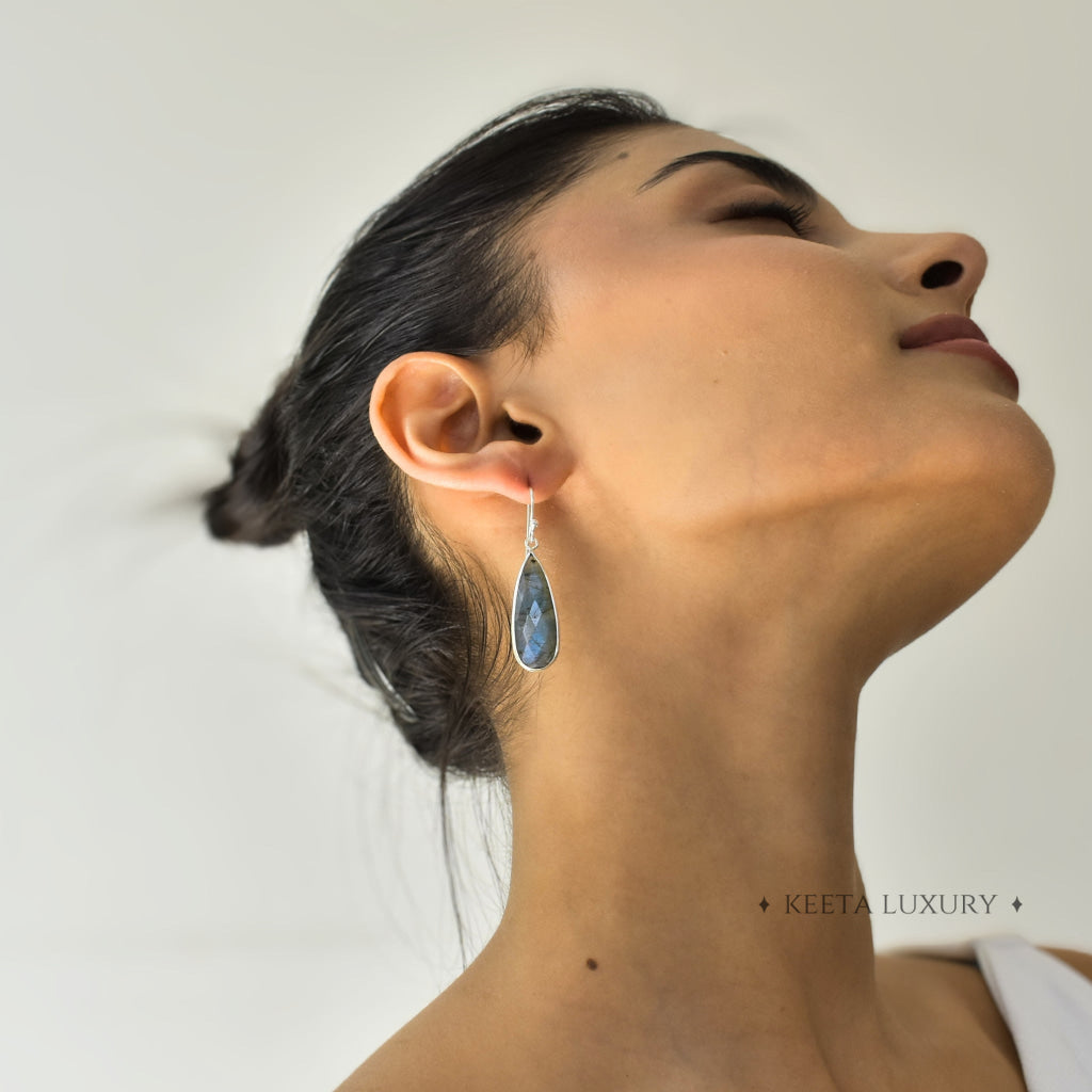 Sway Drops - Labradorite Earrings Earrings