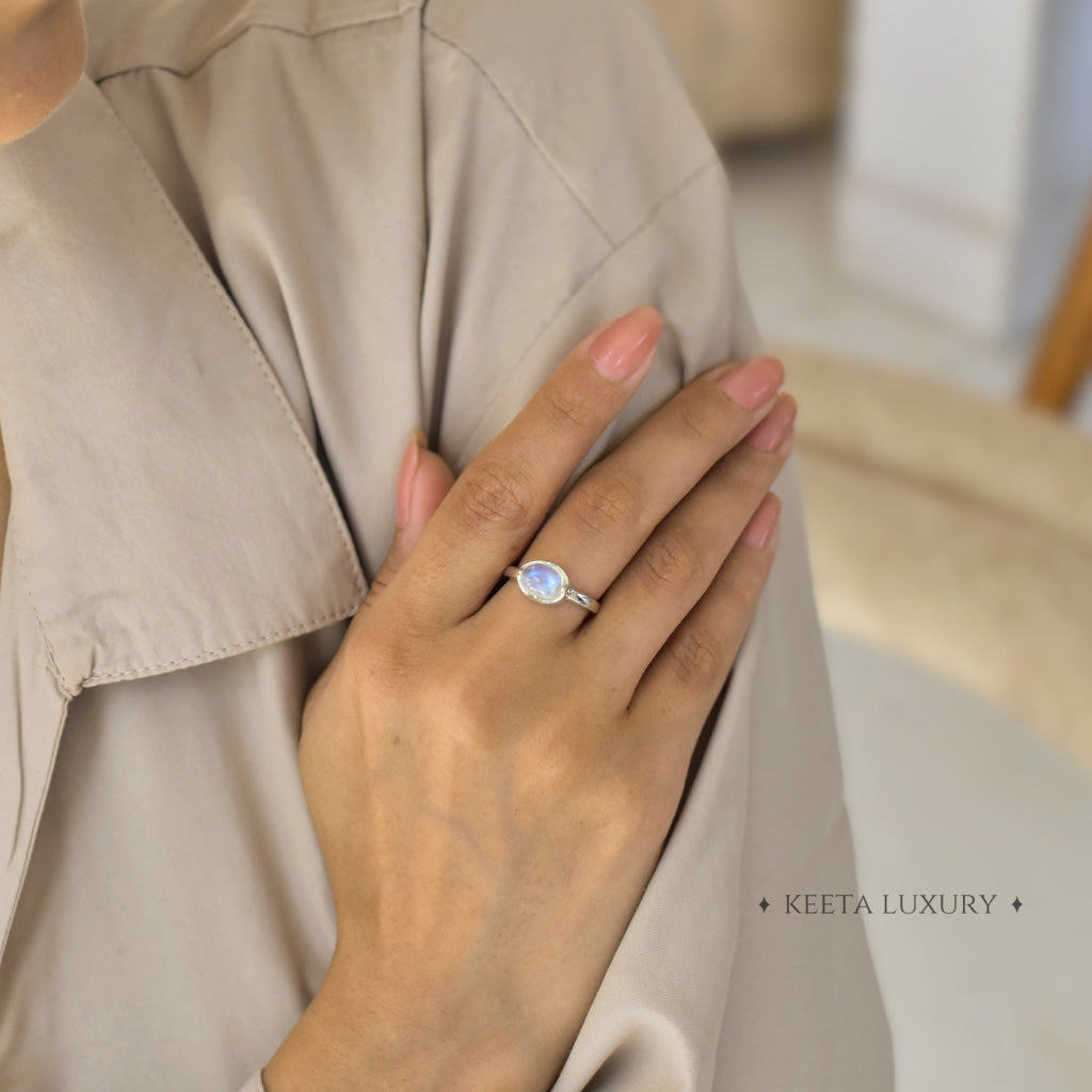 Talon - Moonstone Ring Rings