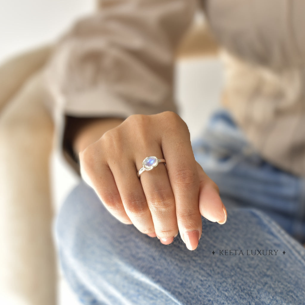 Talon - Moonstone Ring Rings