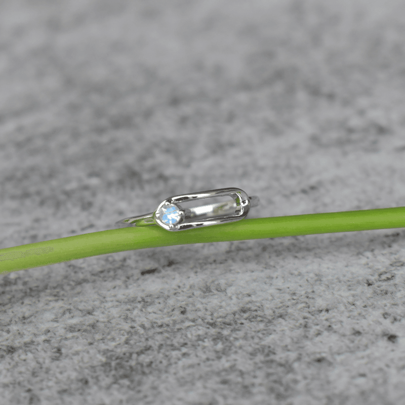 Tiny Enchantment - Moonstone Ring - KEETA LUXURY