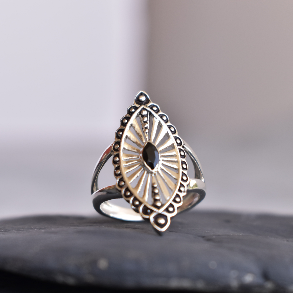 Traditions - Black Onyx Ring -