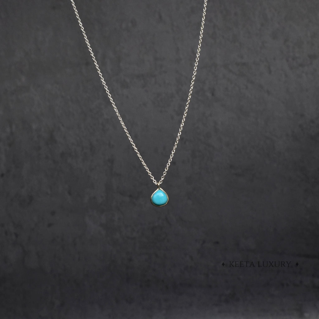 Tranquil Gem - Turquoise Necklace Necklace