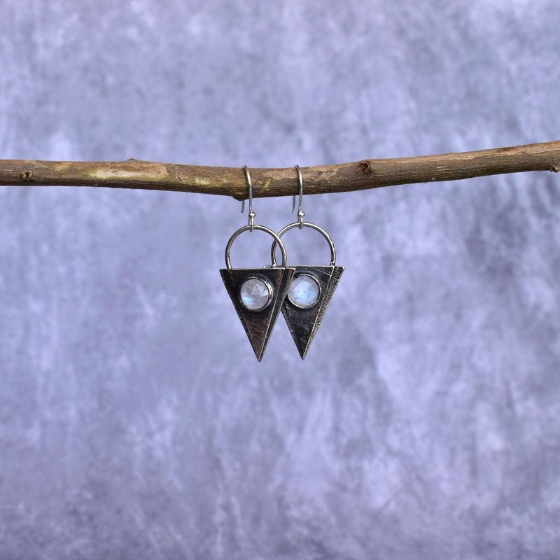 Tribal Treasures - Moonstone Earrings