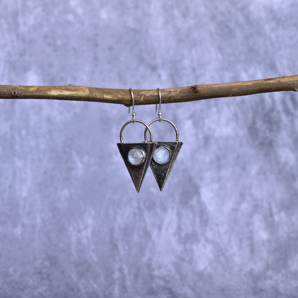 Tribal Treasures - Moonstone Earrings -