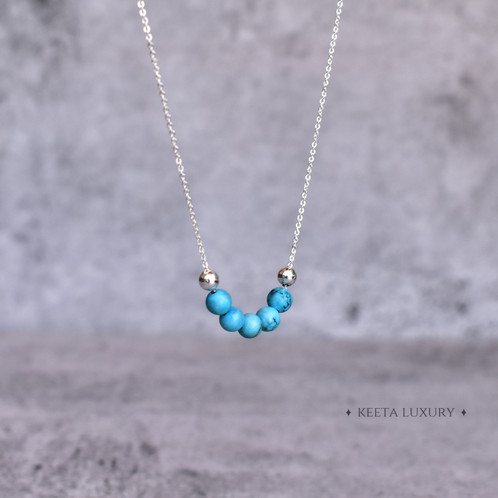 Tropical Breeze - Turquoise Necklace -