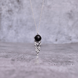 Viking Shield - Black Onyx Necklace Necklace