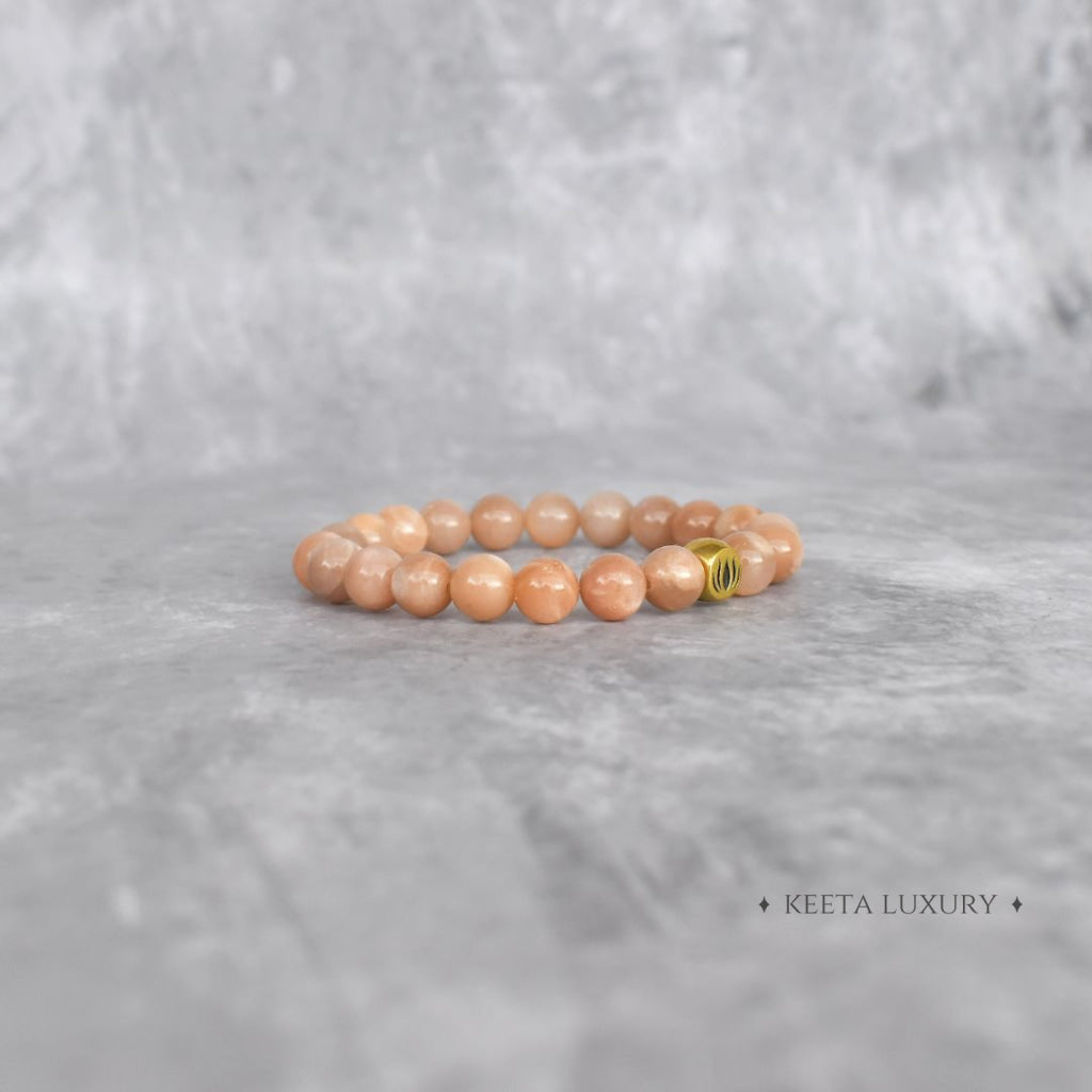 Vision Vibe - Peach Moonstone Bracelets Bracelets