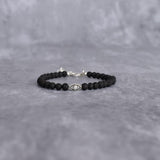 Warding Watch - Black Lava Beaded Bracelets Bracelets
