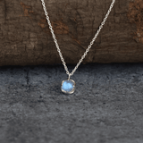 Claw - Moonstone Necklace 16 Inches Necklace