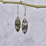 Greenery Moss Agate Earrings