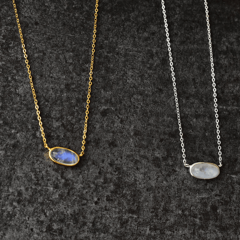 Village Moonstone Necklace Necklaces