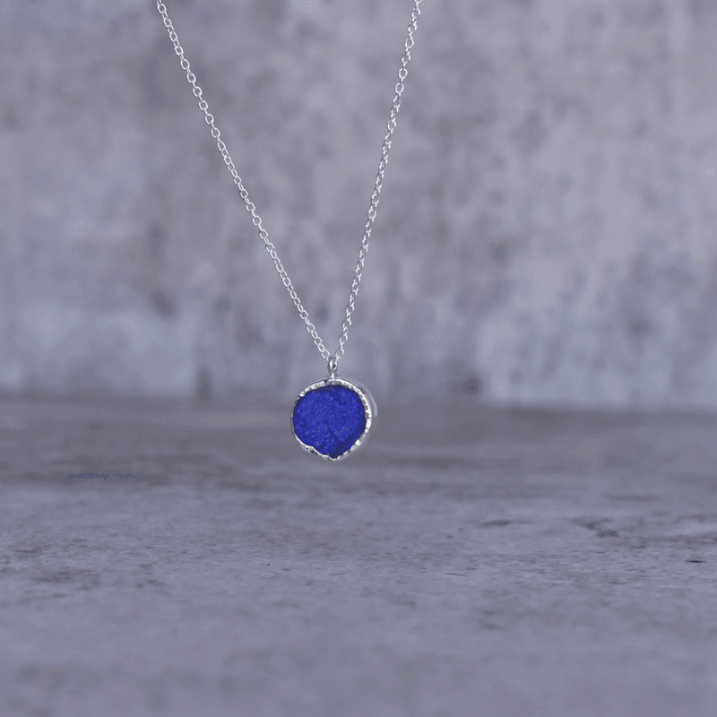 Rawnetic - Lapis Lazuli Necklace 16 Inches Necklace