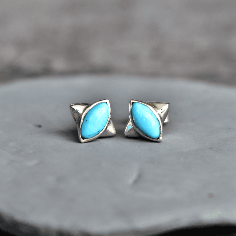 Stylish Turquoise Studs Earrings