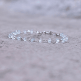 Soothing Rhythm - Aquamarine Bracelets Silver Bracelets