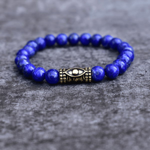 Symbolic - Lapis Lazuli Bracelets Bras / Evil Eye Bracelets